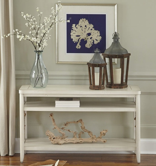 Liberty Furniture Dockside II Sofa Table in White
