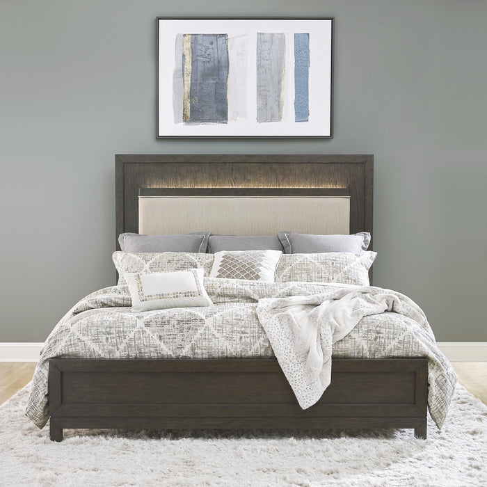 Modern Mix Queen Uph Bed
