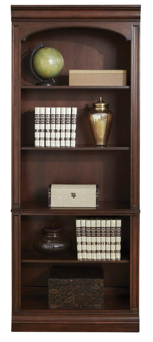 Liberty Brayton Manor Jr Executive Open Bookcase in Cognac