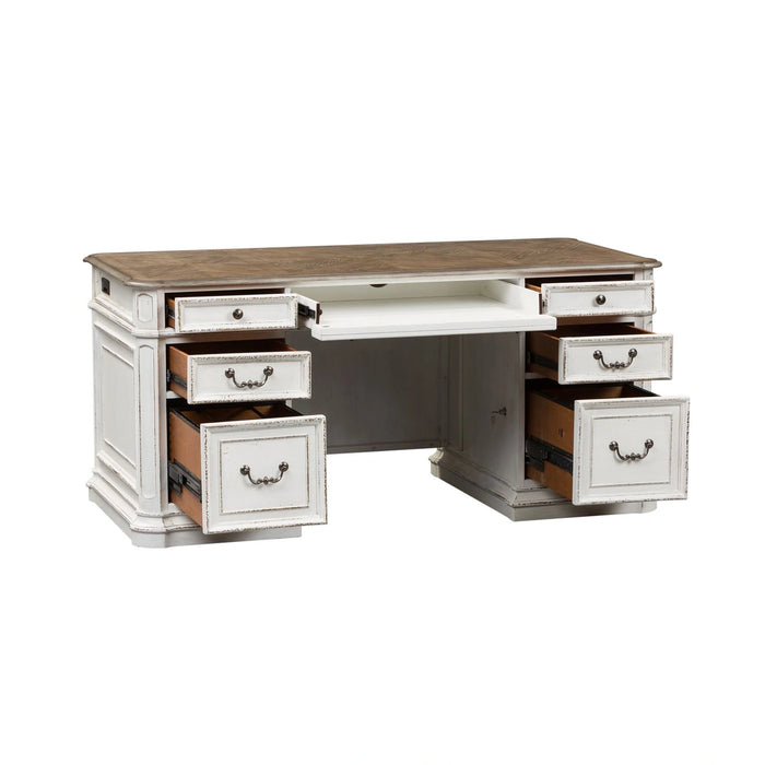 Magnolia Manor Jr Executive Desk Base image