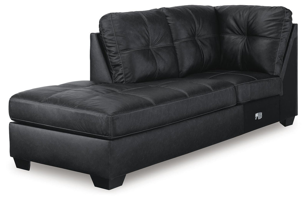 Barlin Mills Sectional with Chaise - Williston Home Furniture (Williston, FL)