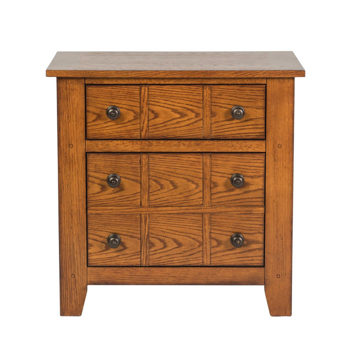Grandpas Cabin King Sleigh Bed, Dresser & Mirror, Night Stand