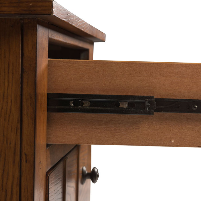 Grandpa's Cabin Nightstand in Age Oak