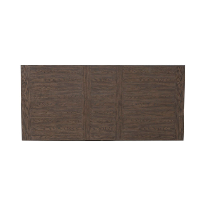 Paradise Valley Rectangular Leg Table in Saddle Brown