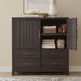 Modern Edge Dressing Chest in Caffe image