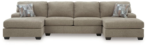 Newellen Sectional with Double Chaise - Williston Home Furniture (Williston, FL)