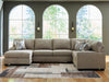 Newellen Sleeper Sectional with Chaise - Williston Home Furniture (Williston, FL)