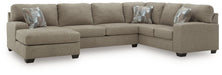 Newellen Sleeper Sectional with Chaise - Williston Home Furniture (Williston, FL)