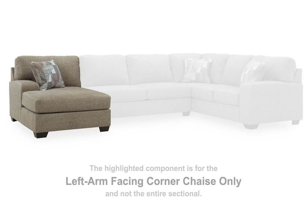 Newellen Sectional with Double Chaise - Williston Home Furniture (Williston, FL)