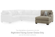 Newellen Sectional with Double Chaise - Williston Home Furniture (Williston, FL)