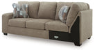 Newellen Sleeper Sectional with Chaise - Williston Home Furniture (Williston, FL)
