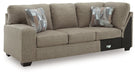 Newellen Sleeper Sectional with Chaise - Williston Home Furniture (Williston, FL)