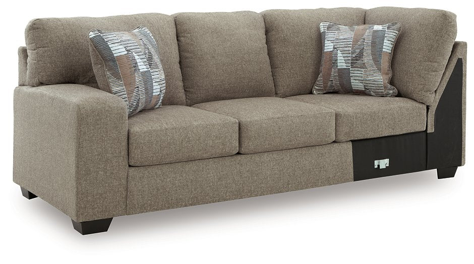 Newellen Sleeper Sectional with Chaise - Williston Home Furniture (Williston, FL)