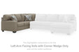 Newellen Sleeper Sectional with Chaise - Williston Home Furniture (Williston, FL)