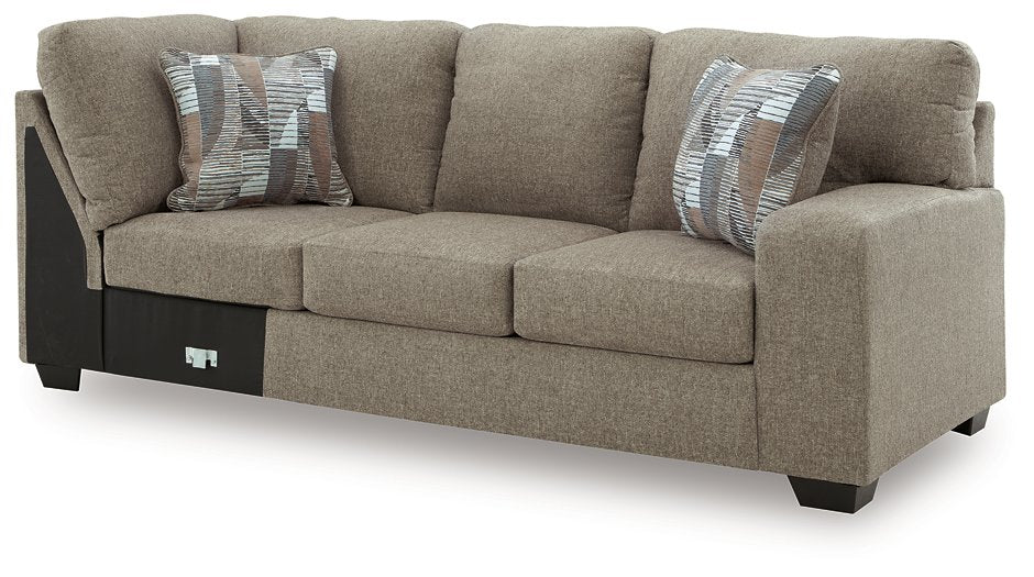 Newellen Sleeper Sectional with Chaise - Williston Home Furniture (Williston, FL)