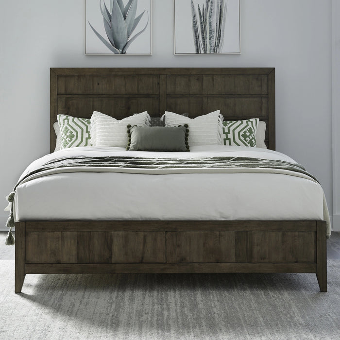 Shaker Lakes King California Panel Bed image