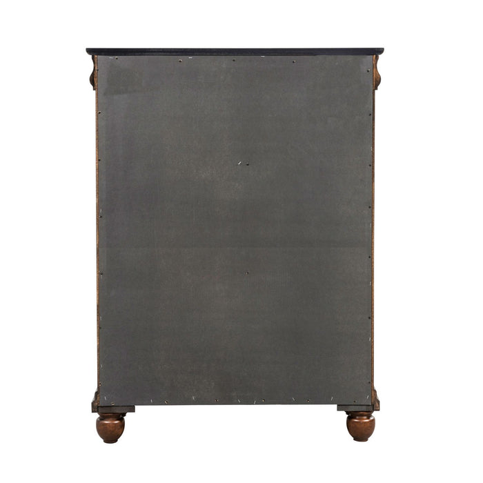 Rustic Traditions 5 Drawer Chest in Rustic Cherry