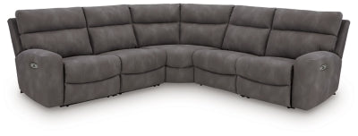 Next-Gen DuraPella Power Reclining Sectional - Williston Home Furniture (Williston, FL)