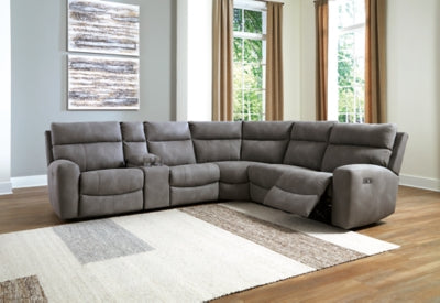 Next-Gen DuraPella Power Reclining Sectional - Williston Home Furniture (Williston, FL)