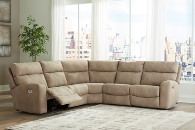 Next-Gen DuraPella Power Reclining Sectional - Williston Home Furniture (Williston, FL)