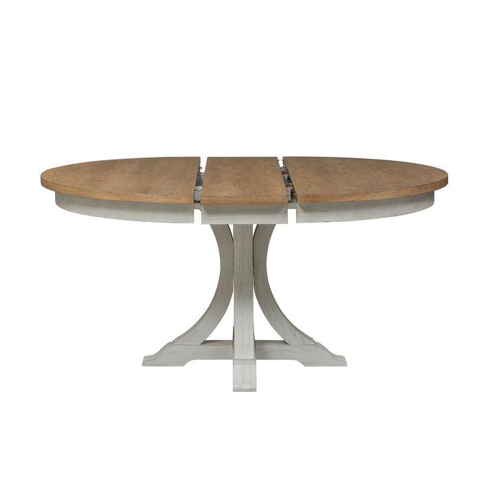 Farmhouse Reimagined Pedestal Table