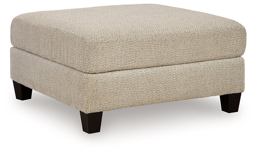 Steelwater Retreat Oversized Accent Ottoman - Williston Home Furniture (Williston, FL)