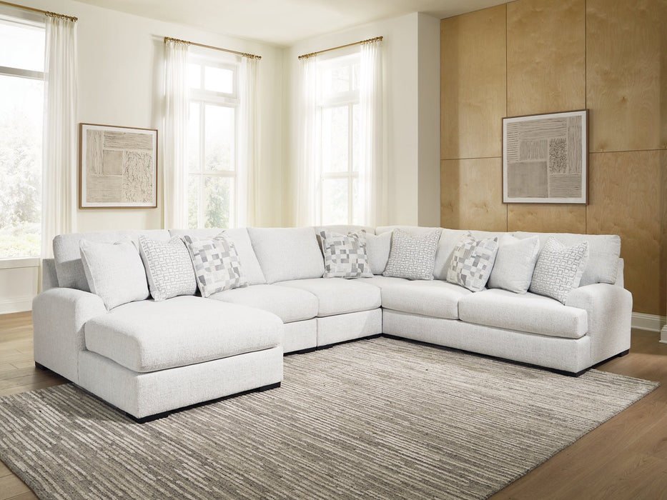 Misty-Lakes Sectional with Chaise - Williston Home Furniture (Williston, FL)