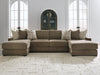 Camellia-Court Double Chaise Sectional - Williston Home Furniture (Williston, FL)