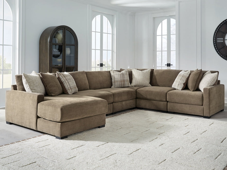 Camellia-Court Sectional with Chaise - Williston Home Furniture (Williston, FL)