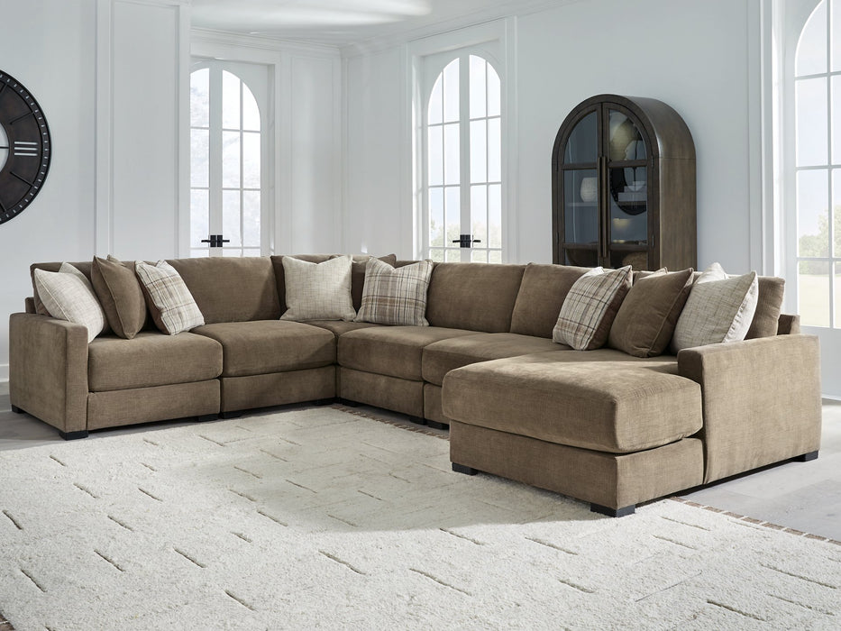 Camellia-Court Sectional with Chaise - Williston Home Furniture (Williston, FL)