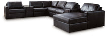 Modmax II Sectional with Chaise and Audio Consoles - Williston Home Furniture (Williston, FL)