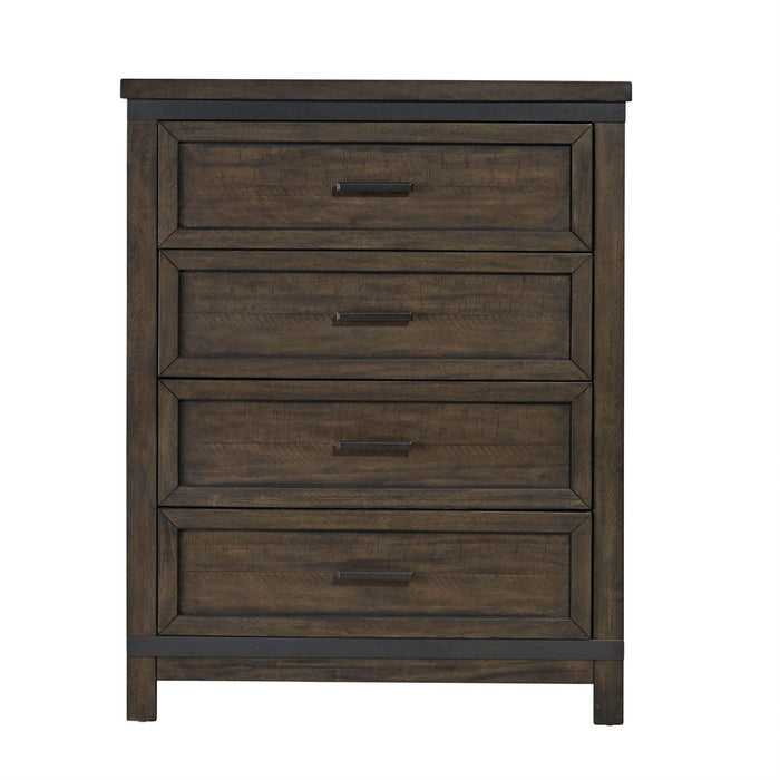Thornwood Hills 4 Drawer Chest in Rock Beaten Gray image