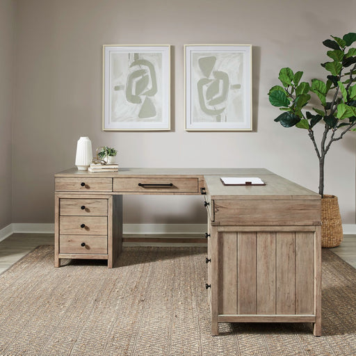 Proximity Place L Shaped Desk Set image