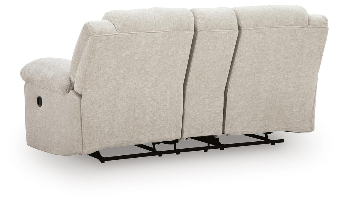 Orlen Reclining Loveseat with Console - Williston Home Furniture (Williston, FL)