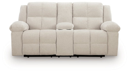 Orlen Reclining Loveseat with Console - Williston Home Furniture (Williston, FL)