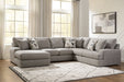 Lindon Sectional with Chaise - Williston Home Furniture (Williston, FL)