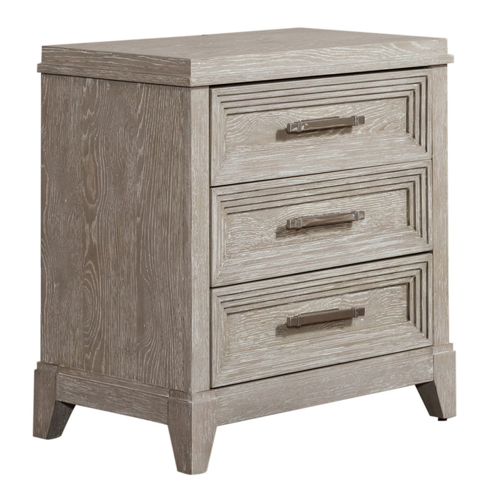 Belmar King Panel Bed, Dresser & Mirror, Night Stand