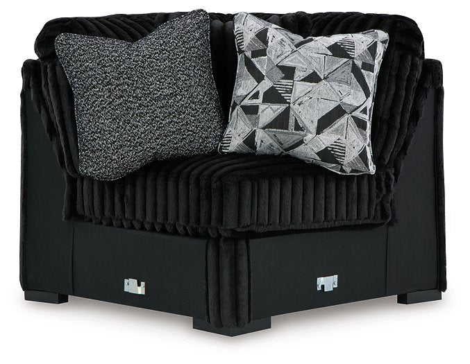 Midnight-Madness Sectional with Chaise - Williston Home Furniture (Williston, FL)