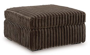 Midnight-Madness Oversized Accent Ottoman - Williston Home Furniture (Williston, FL)