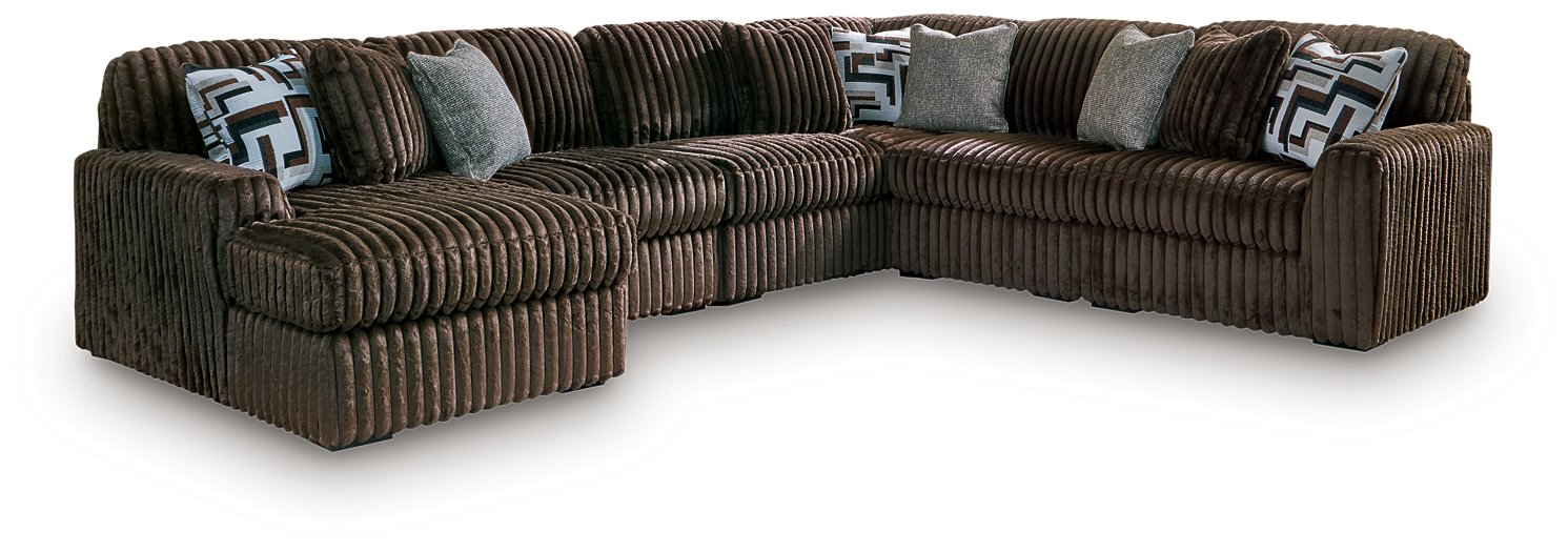 Midnight-Madness Sectional with Chaise - Williston Home Furniture (Williston, FL)