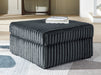 Midnight-Madness Oversized Accent Ottoman - Williston Home Furniture (Williston, FL)