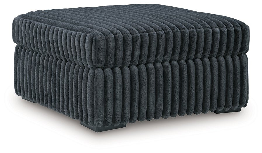 Midnight-Madness Oversized Accent Ottoman - Williston Home Furniture (Williston, FL)