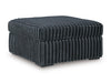 Midnight-Madness Oversized Accent Ottoman - Williston Home Furniture (Williston, FL)
