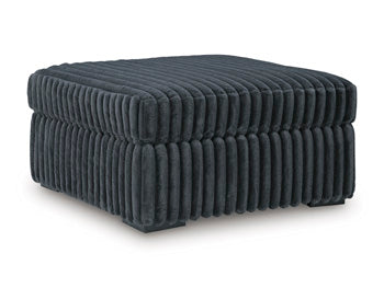 Midnight-Madness Oversized Accent Ottoman - Williston Home Furniture (Williston, FL)