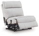 Social Pointe Reclining Sectional with Storage Consoles - Williston Home Furniture (Williston, FL)