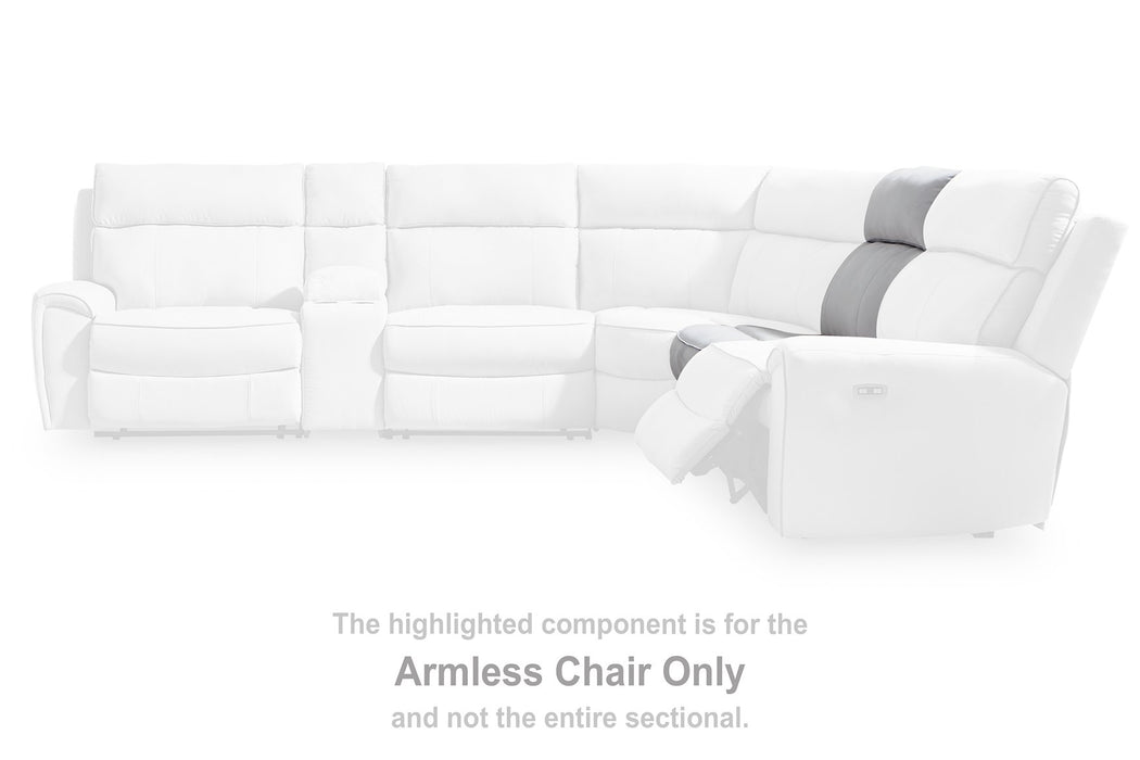 Social Pointe Reclining Sectional with Storage Consoles - Williston Home Furniture (Williston, FL)