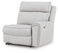 Social Pointe Reclining Sectional with Storage Consoles - Williston Home Furniture (Williston, FL)