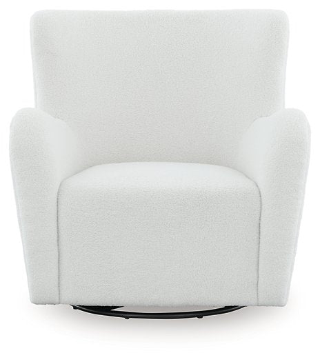 Rowenburg Swivel Glider Accent Chair - Williston Home Furniture (Williston, FL)