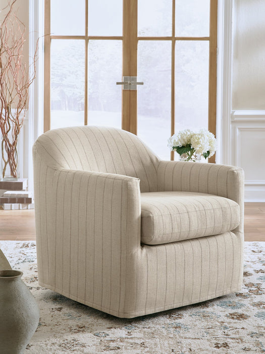 Valwick Swivel Accent Chair - Williston Home Furniture (Williston, FL)