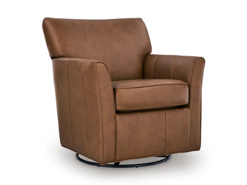 Braydunn Swivel Glider Accent Chair - Williston Home Furniture (Williston, FL)